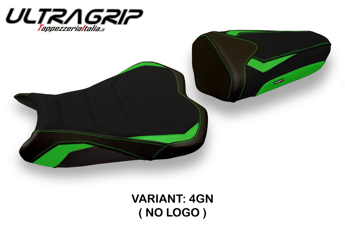 Seat cover compatible - Kawasaki Ninja ZX 6 R 2013 - 2018 - mod Pune 2 Ultragrip