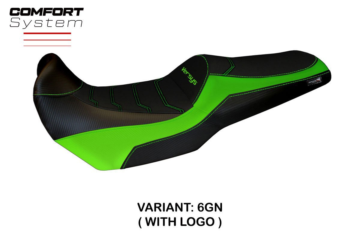 Seat cover compatible - Kawasaki Versys 1000 2011 - 2018 - mod Lampedusa Color Comfort System