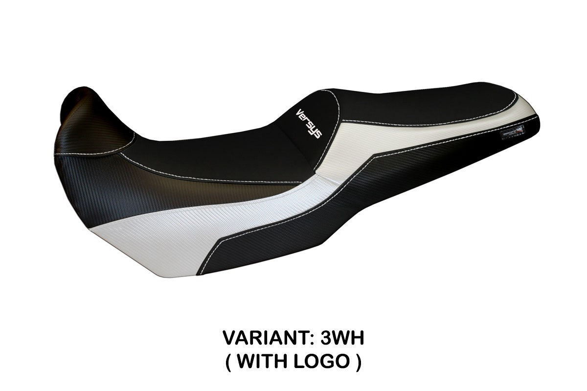 Seat cover compatible - Kawasaki Versys 1000 2011 - 2018 - mod Lampedusa color