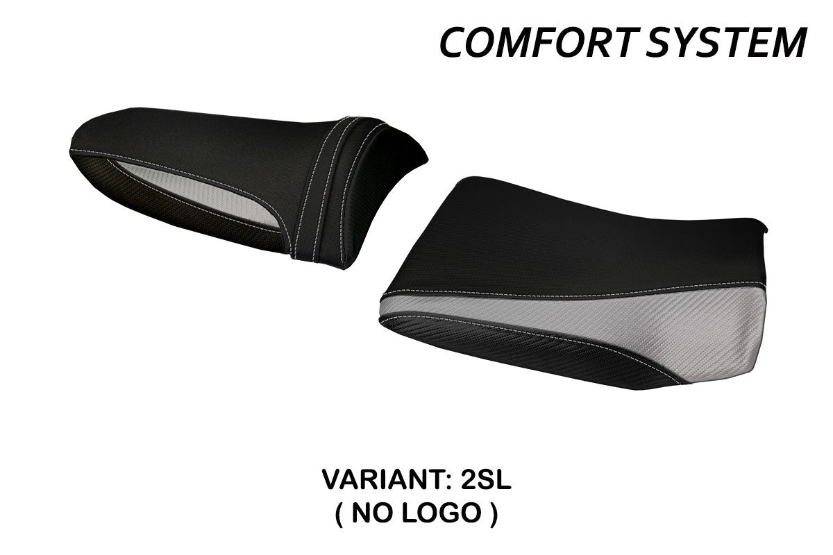 Seat cover compatible - Kawasaki Z 1000 2003 - 2006 - mod Pozzuoli 1 Comfort System