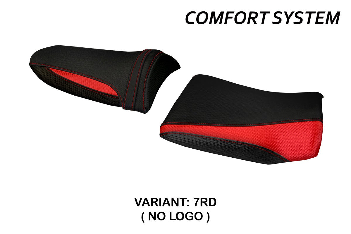 Seat cover compatible - Kawasaki Z 1000 2003 - 2006 - mod Pozzuoli 1 Comfort System
