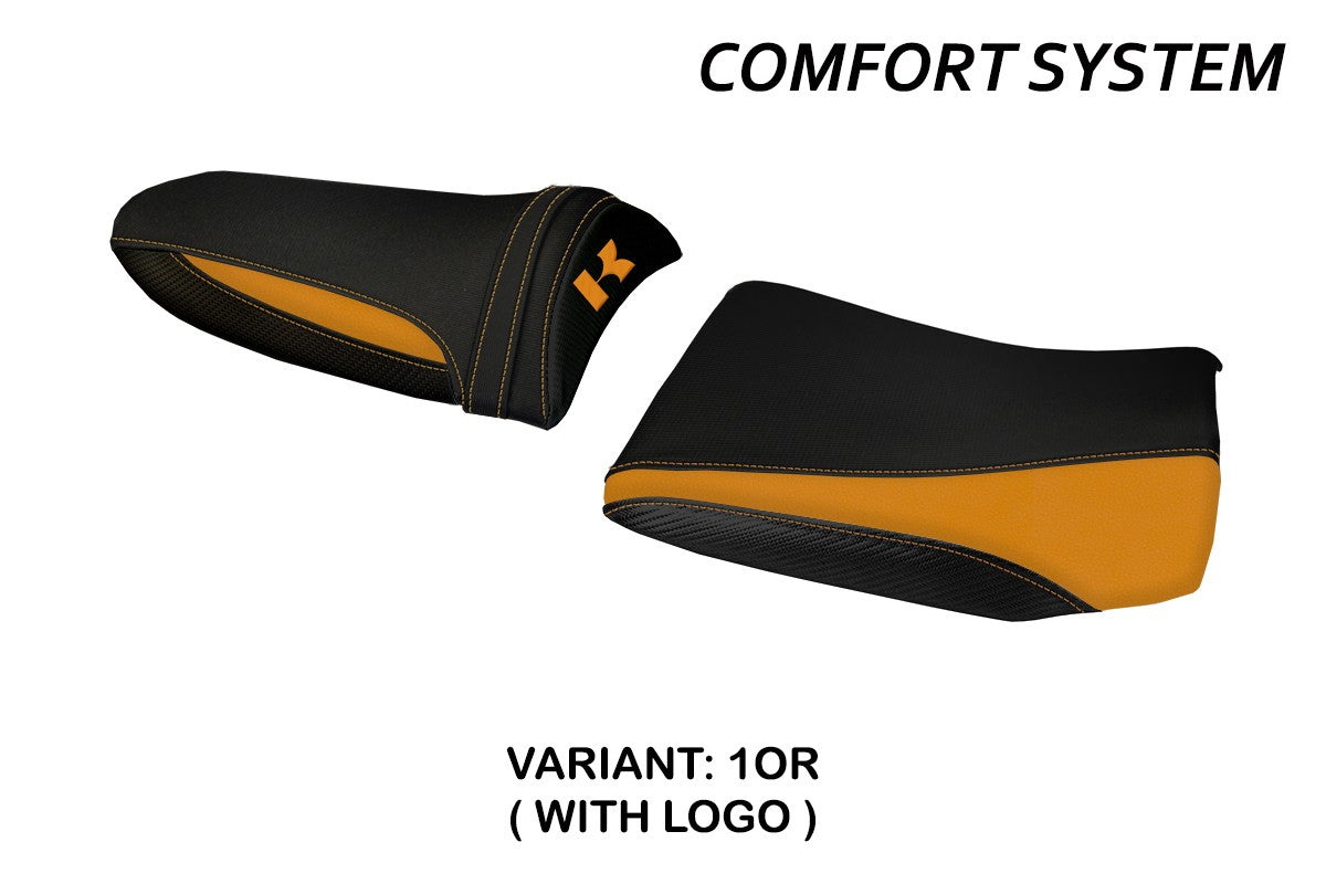 Seat cover compatible - Kawasaki Z 1000 2003 - 2006 - mod Pozzuoli 1 Comfort System