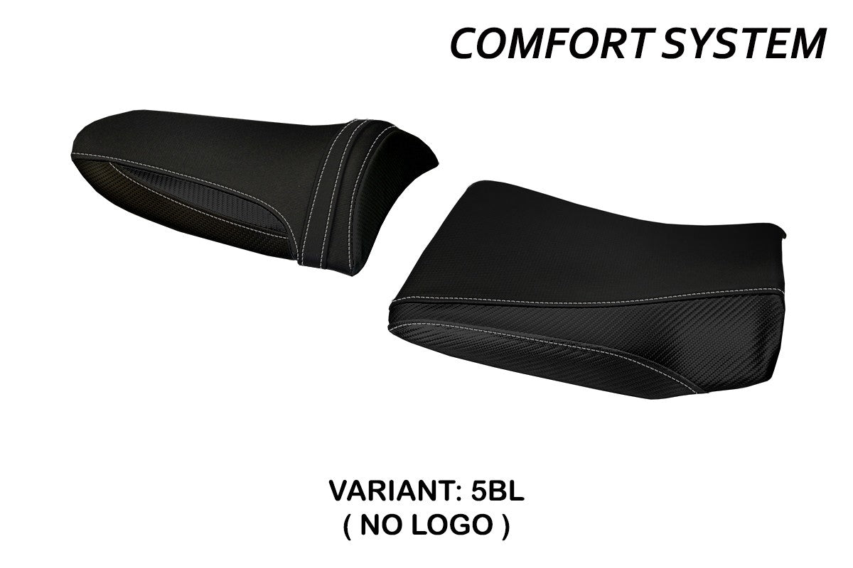 Seat cover compatible - Kawasaki Z 1000 2003 - 2006 - mod Pozzuoli 1 Comfort System