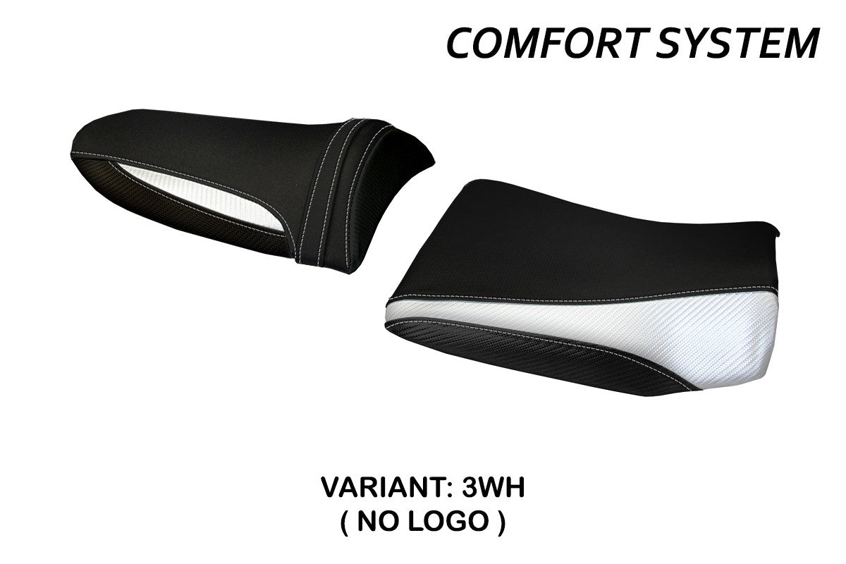 Seat cover compatible - Kawasaki Z 1000 2003 - 2006 - mod Pozzuoli 1 Comfort System