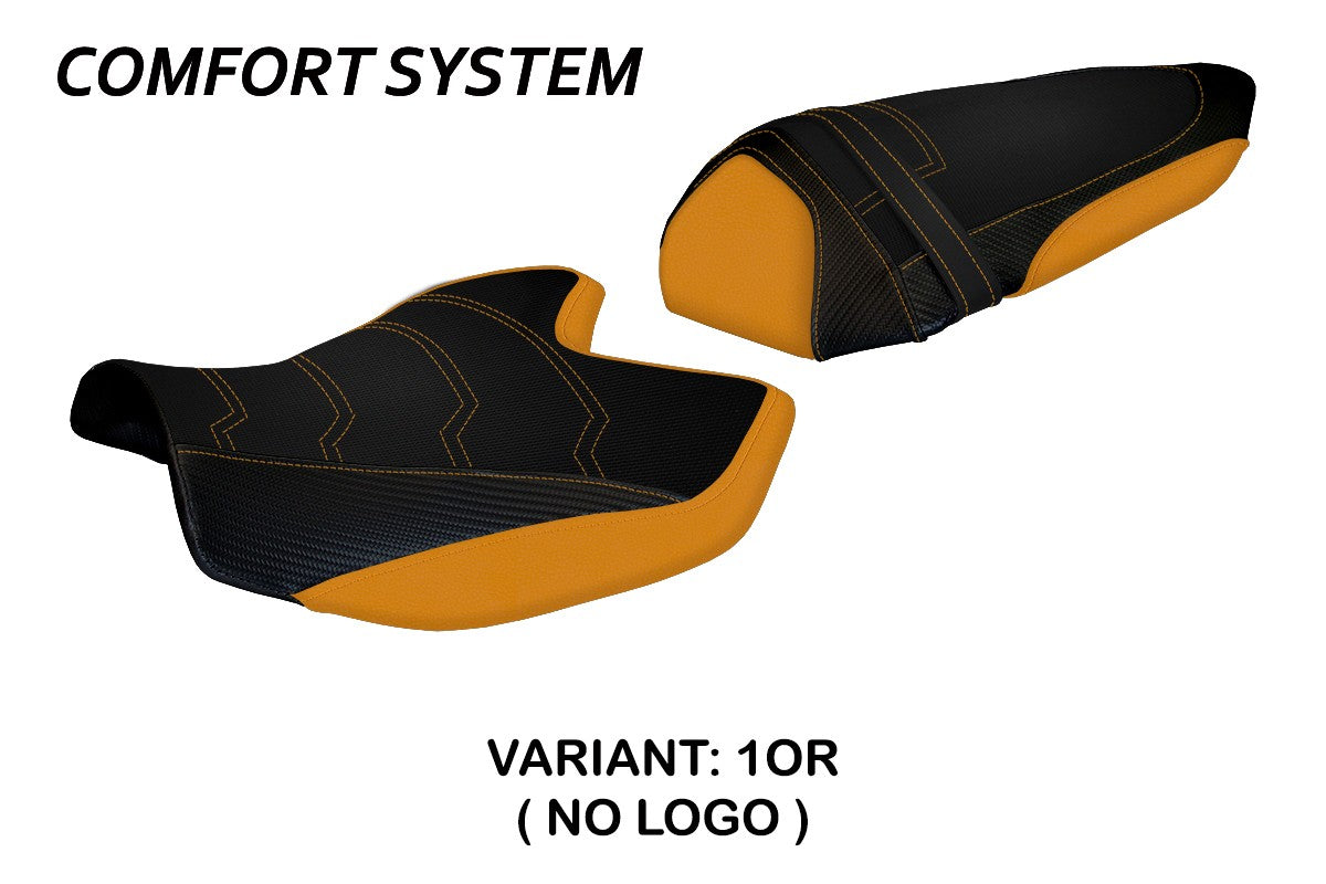Seat cover compatible - Kawasaki Z 1000 2007 - 2009 - mod Amatrice 2 Comfort System