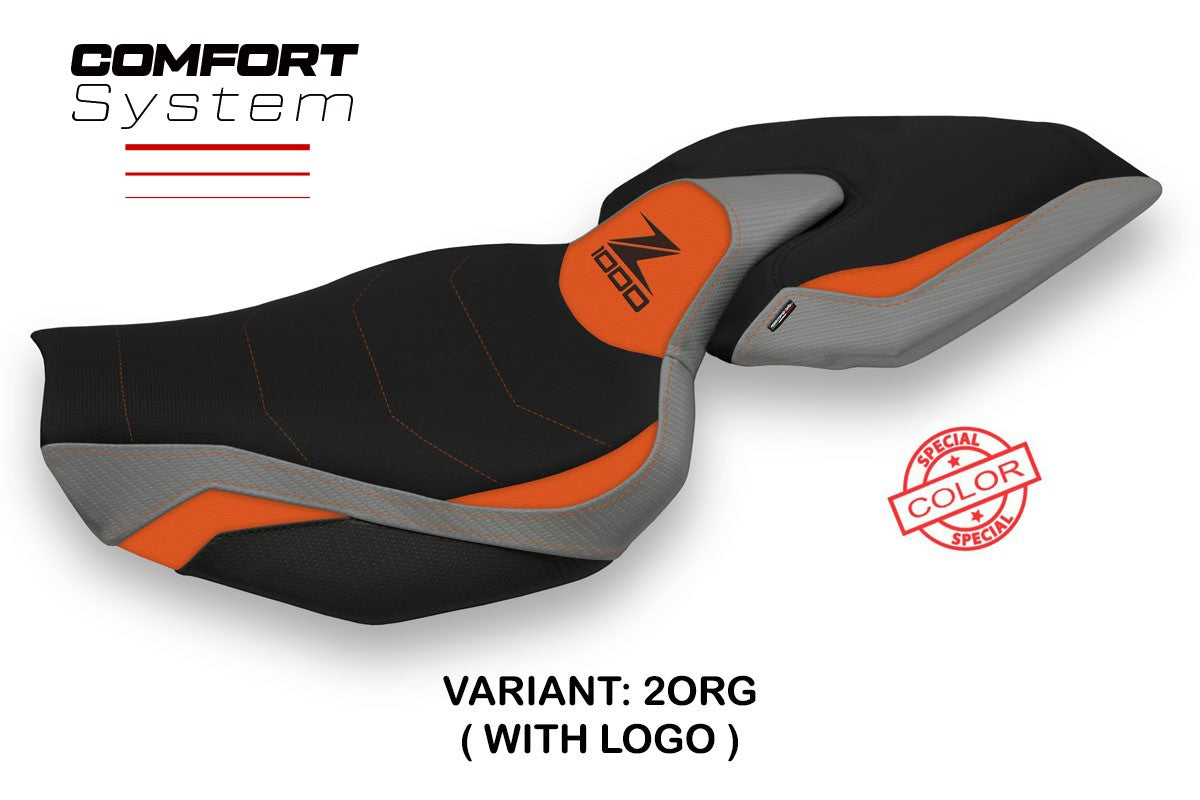 Seat cover compatible - Kawasaki Z 1000 2014 - 2021 - mod Special Color Comfort System