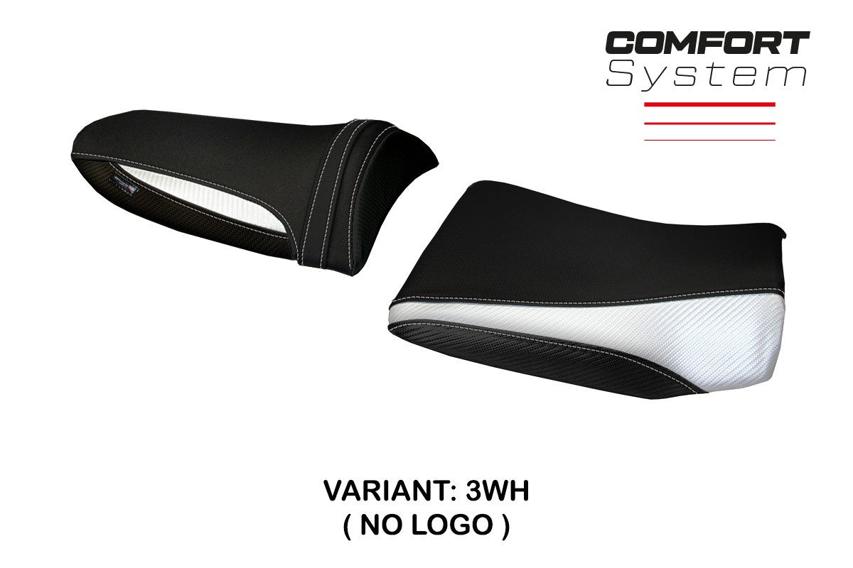 Seat cover compatible - Kawasaki Z 750 2003 - 2006 - mod Pozzuoli 1 Comfort System