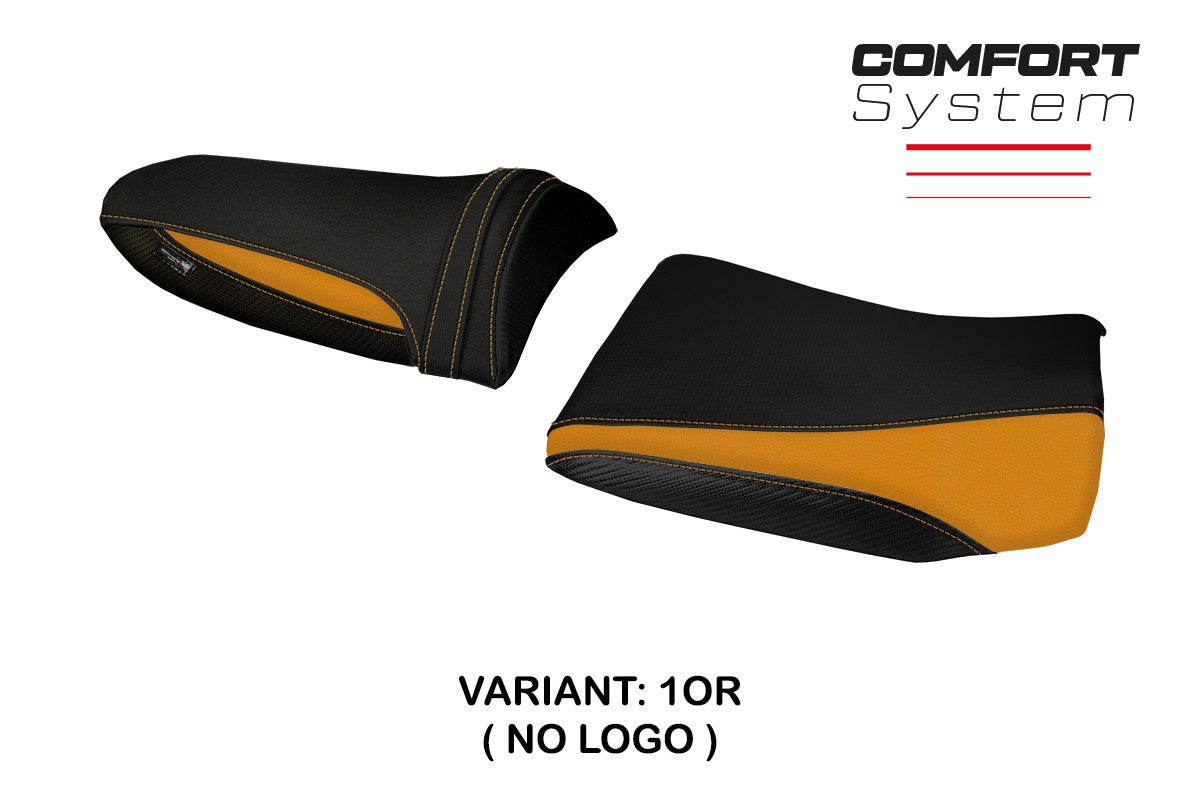 Seat cover compatible - Kawasaki Z 750 2003 - 2006 - mod Pozzuoli 1 Comfort System