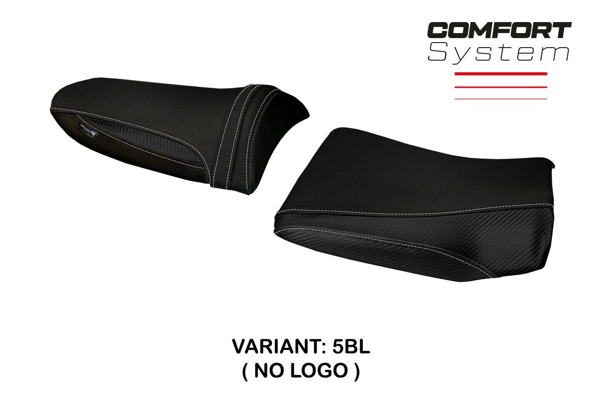 Seat cover compatible - Kawasaki Z 750 2003 - 2006 - mod Pozzuoli 1 Comfort System