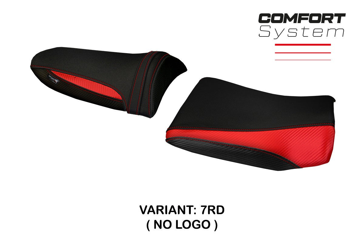 Seat cover compatible - Kawasaki Z 750 2003 - 2006 - mod Pozzuoli 1 Comfort System