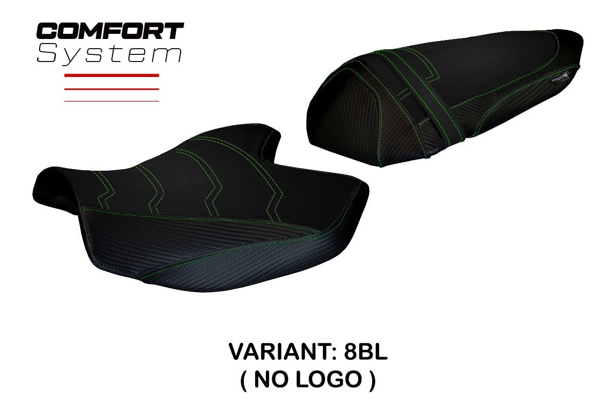 Seat cover compatible - Kawasaki Z 750 2007 - 2012 - mod Amatrice 2 Comfort System