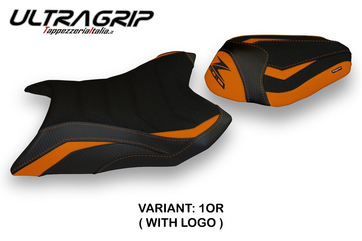 Seat cover compatible - Kawasaki Z 800 2013 - 2016 - mod Corizza 1 Ultragrip