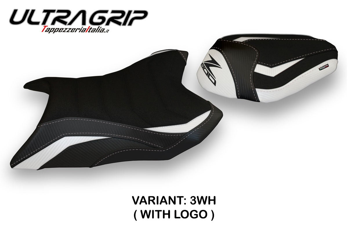 Seat cover compatible - Kawasaki Z 800 2013 - 2016 - mod Corizza 1 Ultragrip