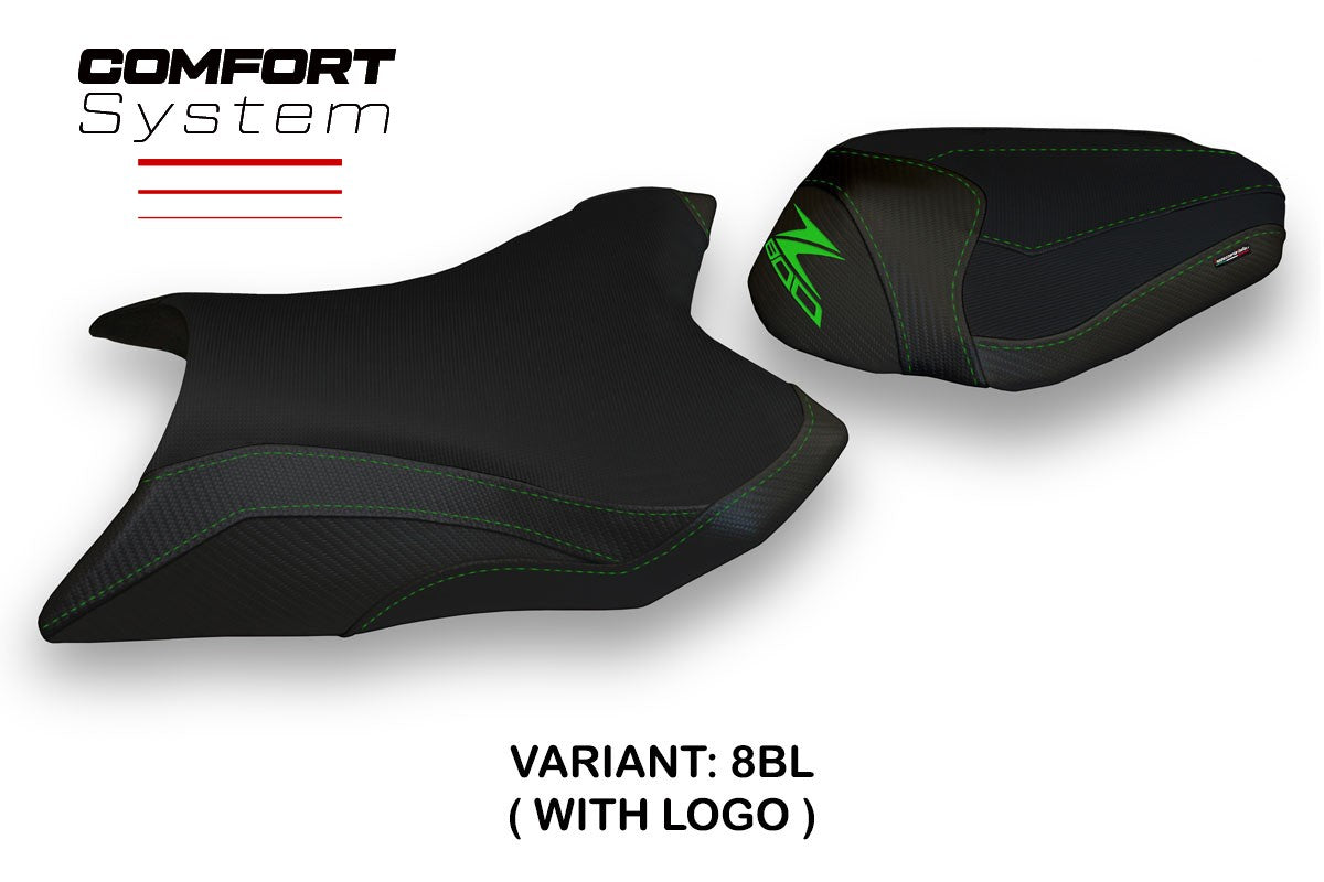 Seat cover compatible - Kawasaki Z 800 2013 - 2016 - mod Kemi Comfort System