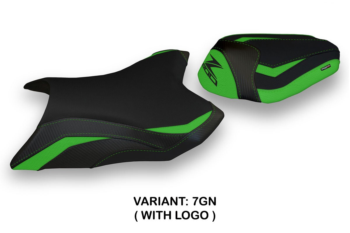 Seat cover compatible - Kawasaki Z 800 2013 - 2016 - mod Mumbai 1