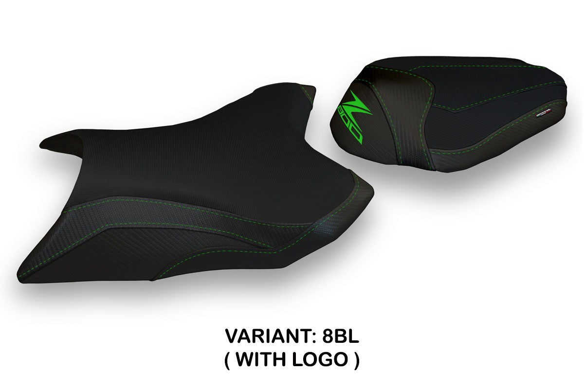 Seat cover compatible - Kawasaki Z 800 2013 - 2016 - mod Mumbai 1