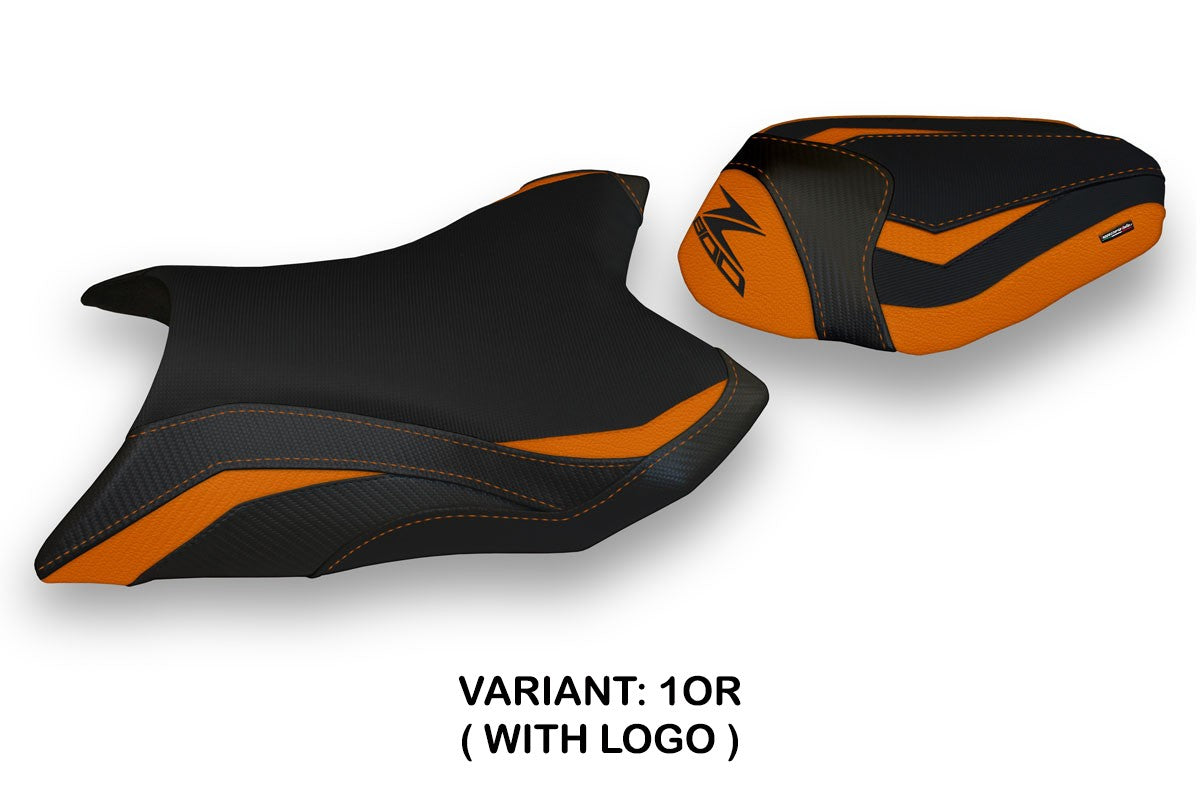 Seat cover compatible - Kawasaki Z 800 2013 - 2016 - mod Mumbai 1