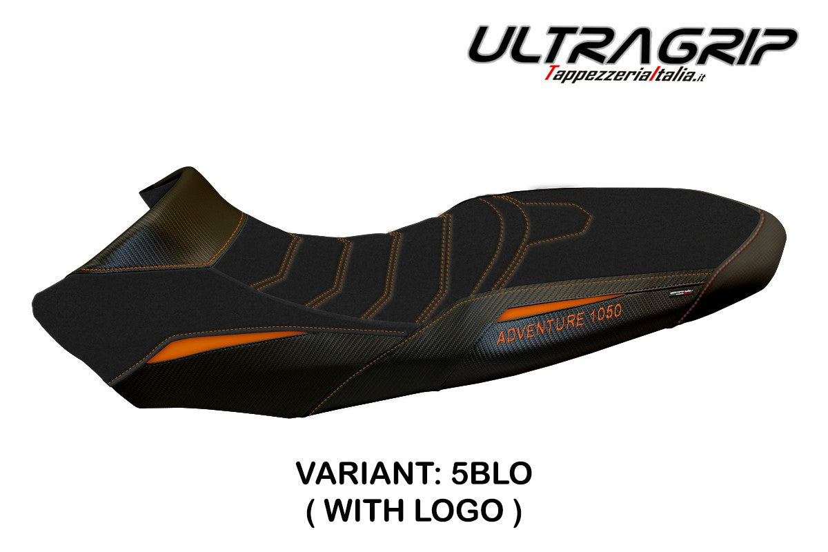 Seat cover compatible - KTM 1050 Adventure 2015 - 2016 - mod Davao Ultragrip