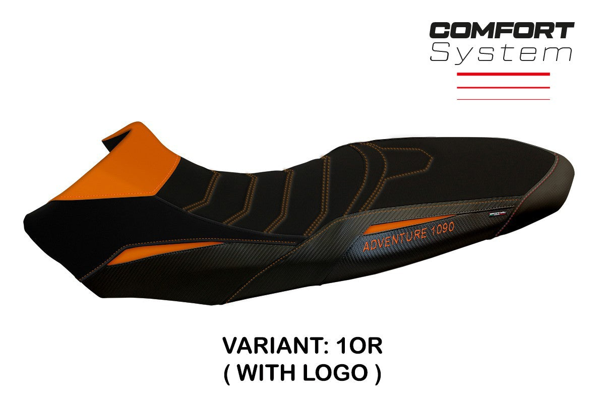 Seat cover compatible - KTM 1090 Adventure R 2017 - 2019 - mod Sassuolo 2 Comfort System