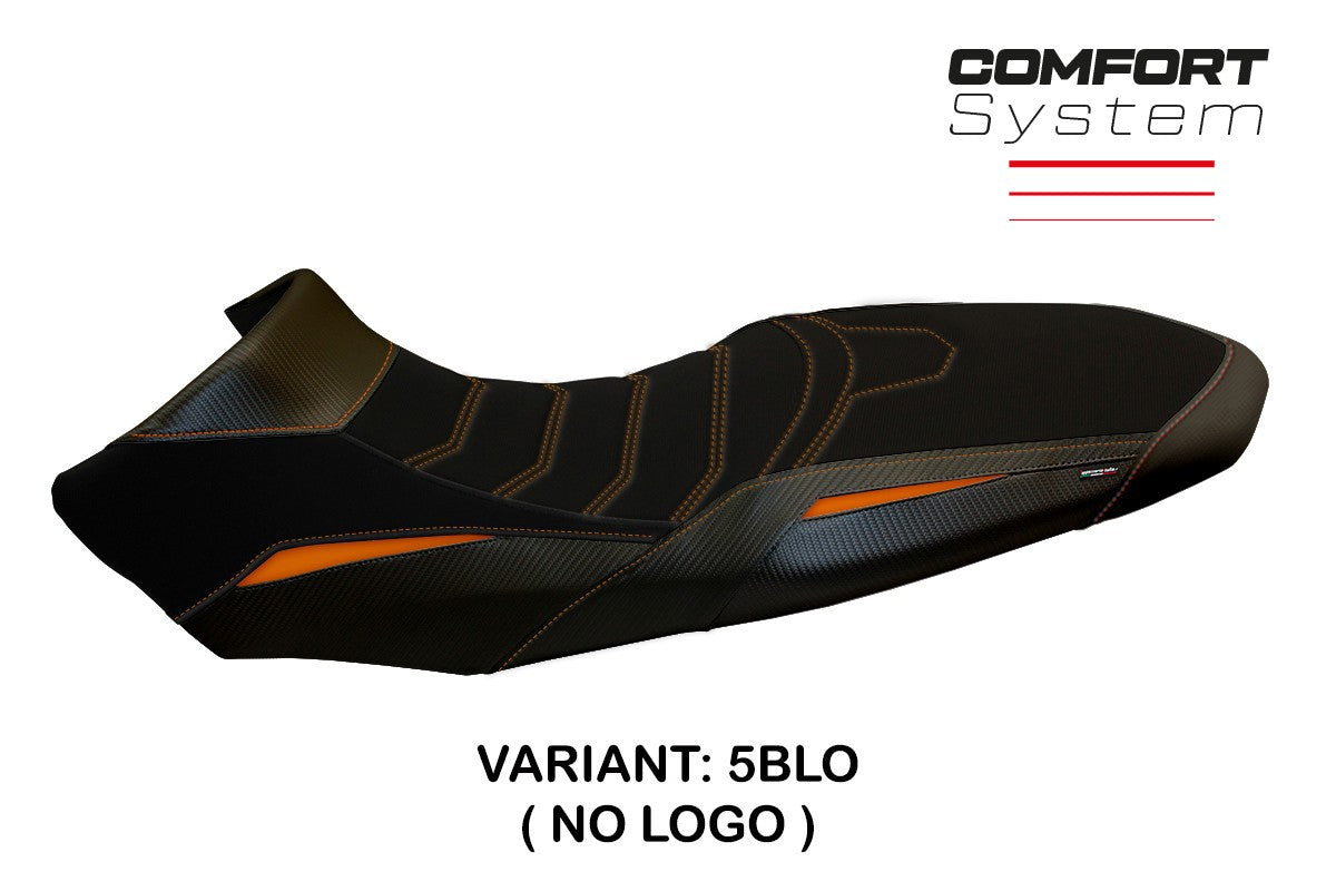 Seat cover compatible - KTM 1290 Super Adventure R 2017 - 2020 - mod Ginevra 2 Comfort System