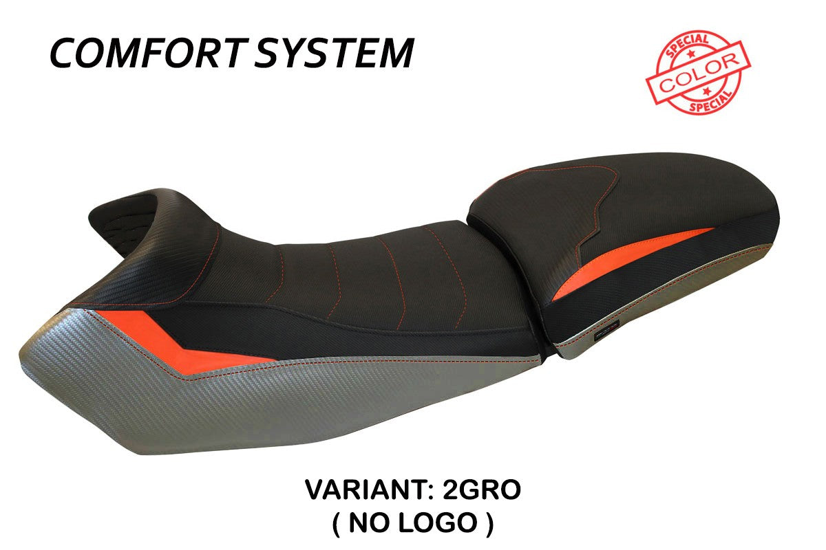Seat cover compatible - KTM 1290 Super Adventure S - T 2015 - 2020 - mod Eden Special Color Comfort System