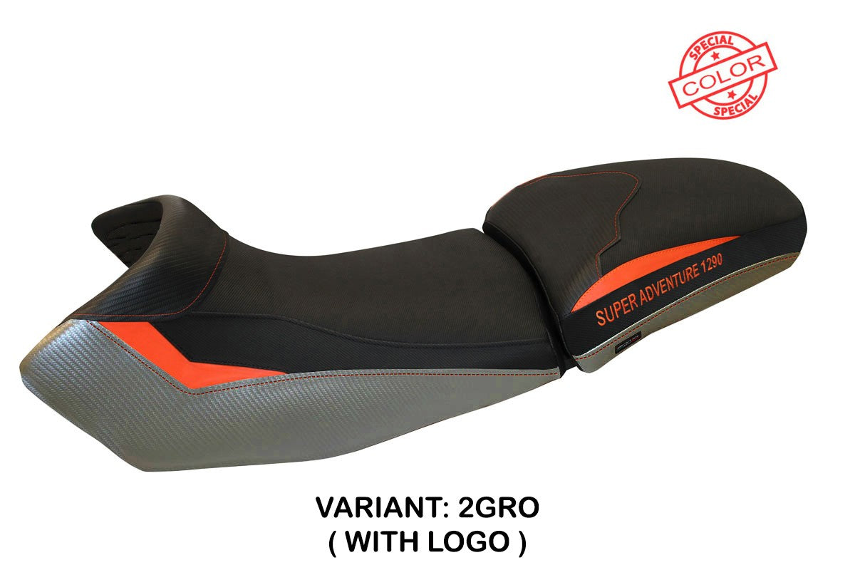 Seat cover compatible - KTM 1290 Super Adventure S - T 2015 - 2020 - mod Eden Special Color