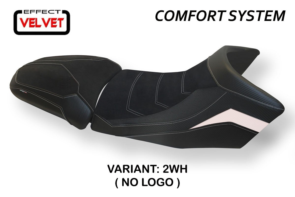 Seat cover compatible - KTM 1290 Super Adventure S - T 2015 - 2020 - mod Gaeta Velvet Comfort System