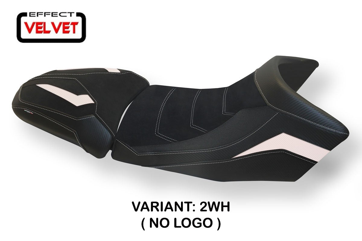 Seat cover compatible - KTM 1290 Super Adventure S - T 2015 - 2020 - mod Gaeta Velvet