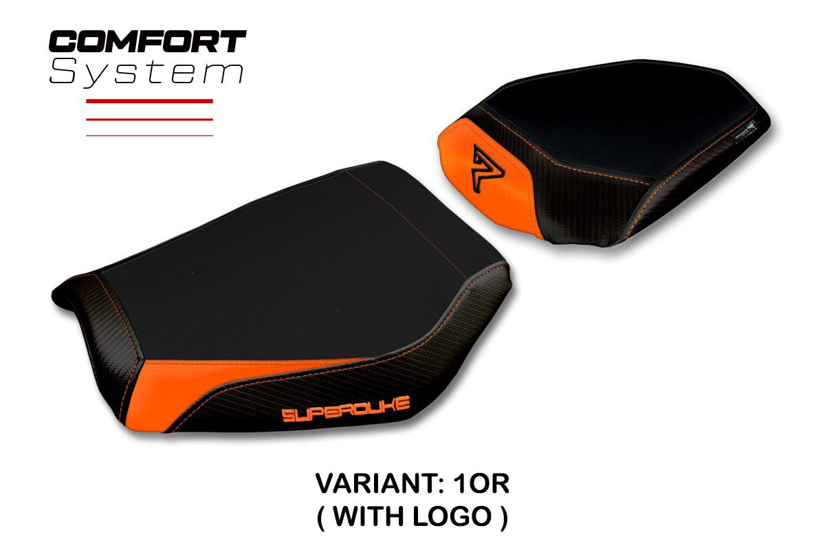 Seat cover compatible - KTM 1290 Super Duke R 2020 - 2023 - mod Gaya Comfort System
