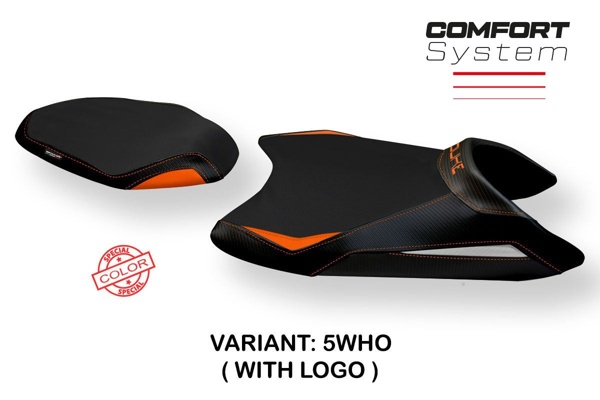 Seat cover compatible - KTM 790 Duke 2018-2025 - mod Mirano 2 Comfort System