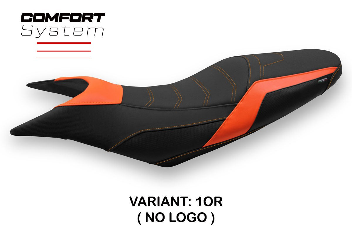 Seat cover compatible - KTM 990 Supermoto T 2009 - 2016 - mod Pompei Comfort System