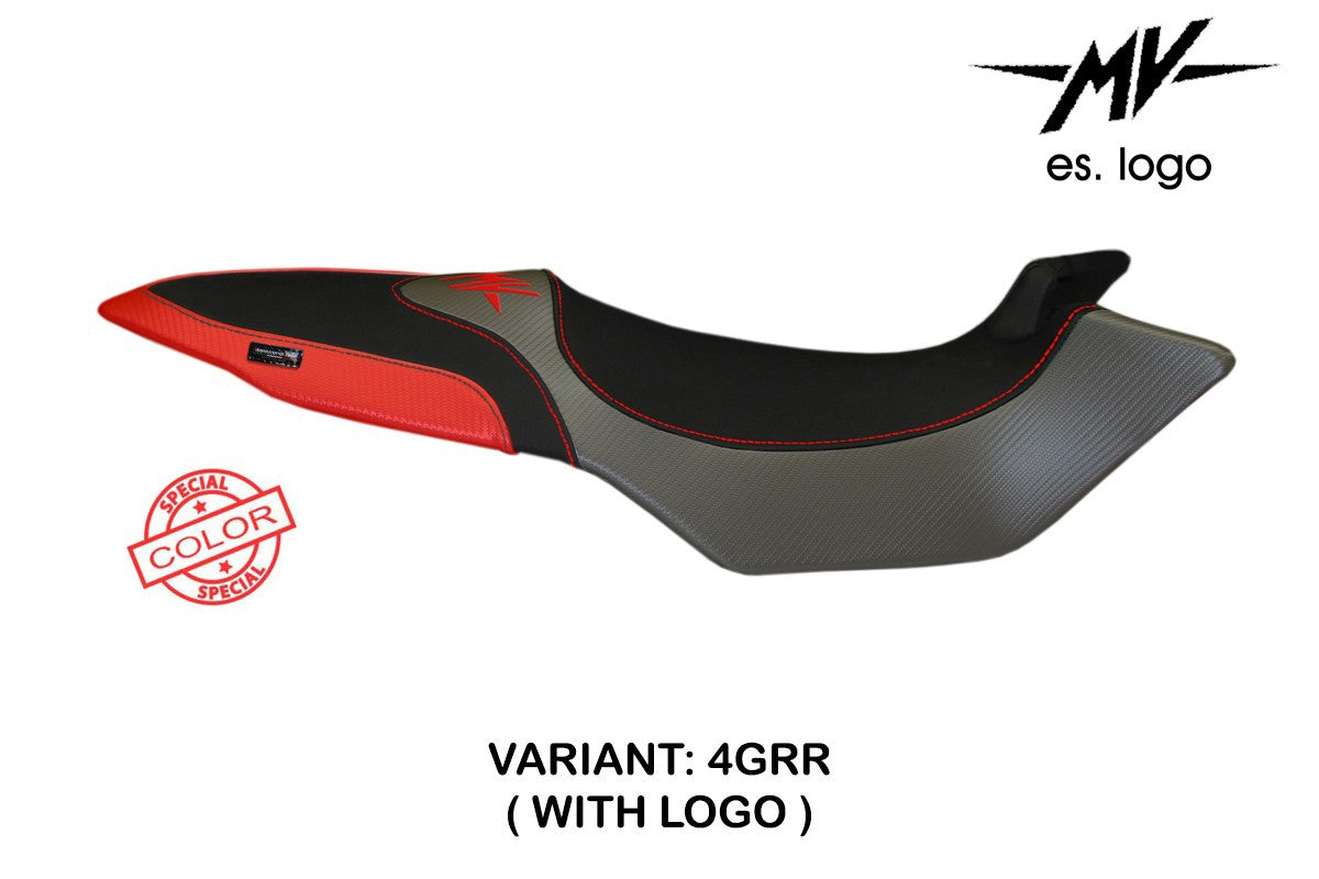 Seat cover compatible - MV Agusta Brutale 675 / 800 2012 - 2015 - mod Biella Special Color