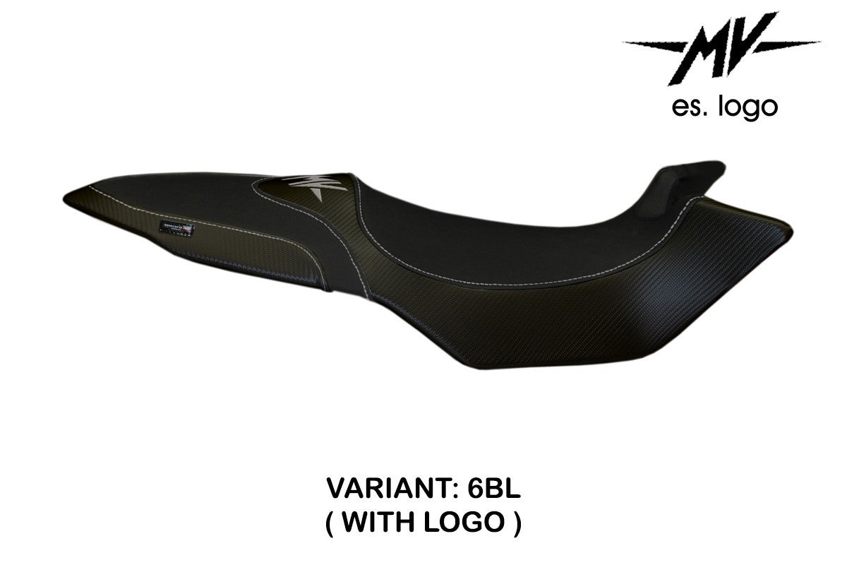 Seat cover compatible - MV Agusta Brutale 675 / 800 2012 - 2015 - mod Biella 2
