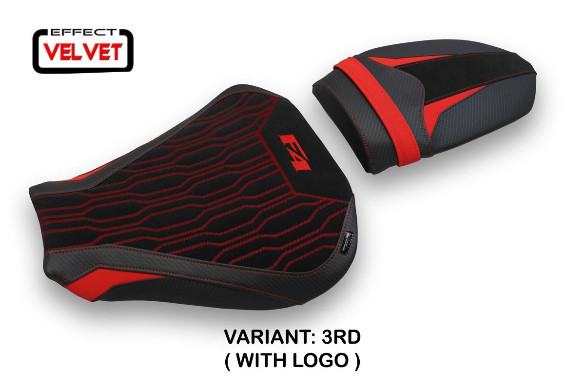 Seat cover compatible - MV Agusta F4 2010 - 2020 - mod Lendorf Velvet