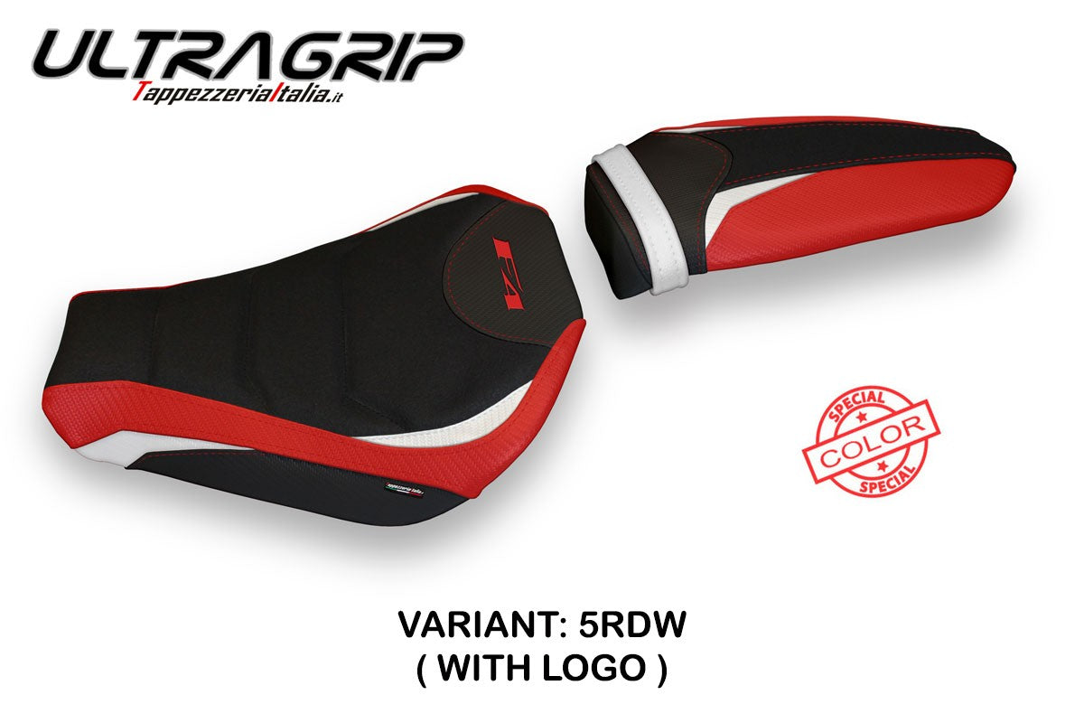 Seat cover compatible - MV Agusta F4 2010 - 2020 - mod Saturnia Special Color Ultragrip