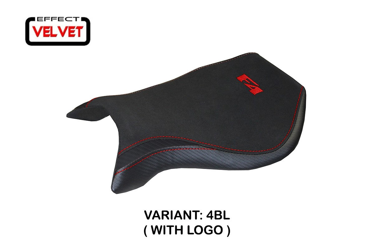 Seat cover compatible - MV Agusta F4 1999 - 2009 - mod Laila Velvet