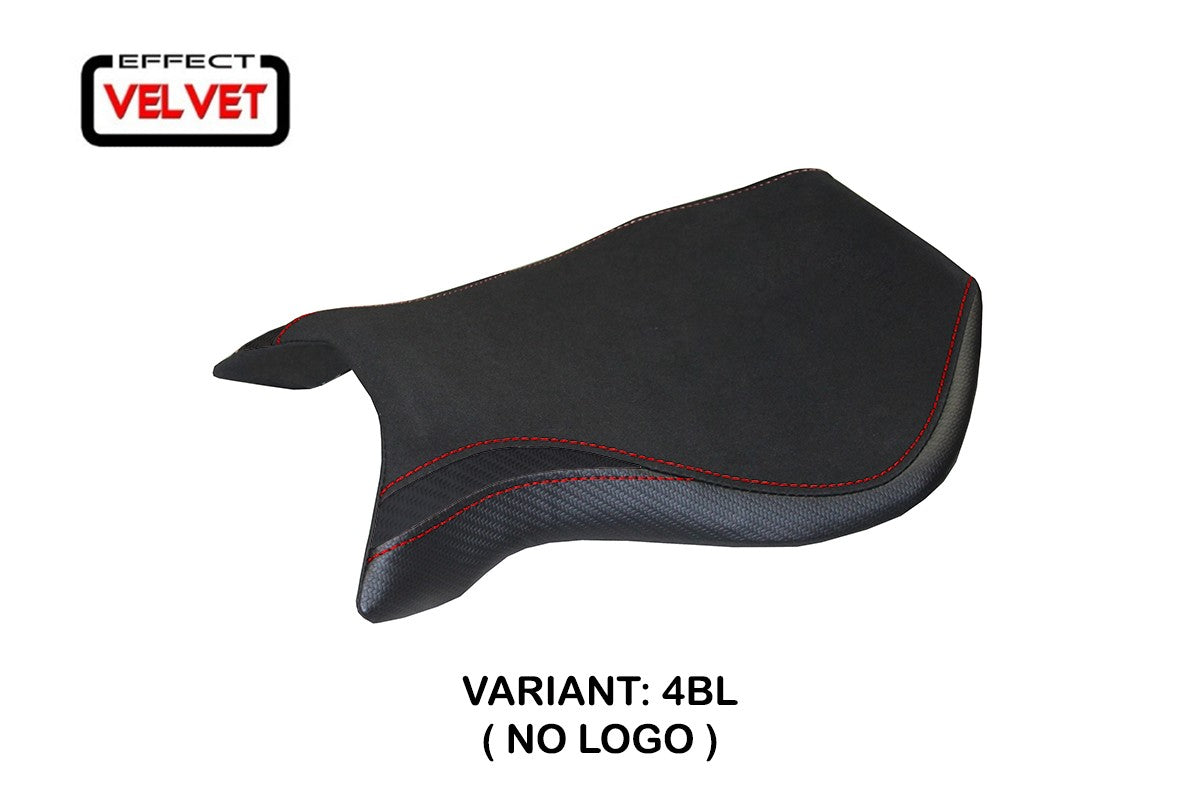 Seat cover compatible - MV Agusta F4 1999 - 2009 - mod Laila Velvet