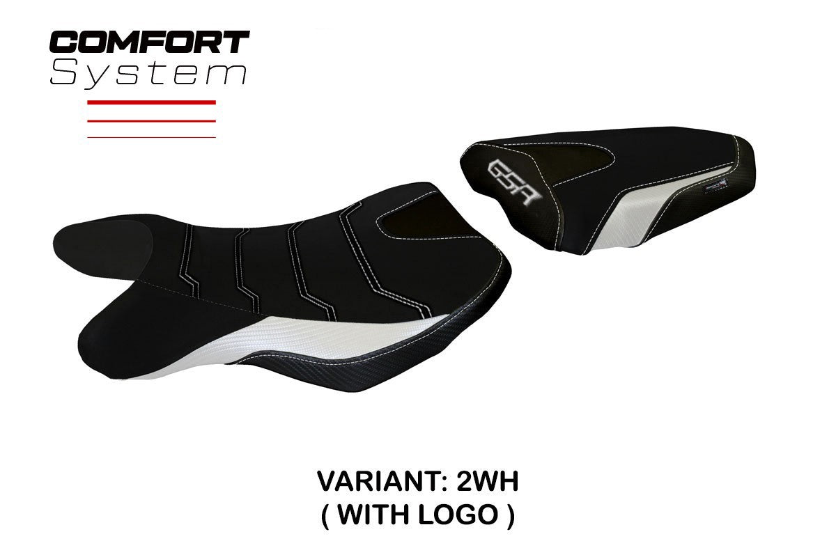 Seat cover compatible - Suzuki GSR 750 2010 - 2017 - mod Siena 2 Comfort System
