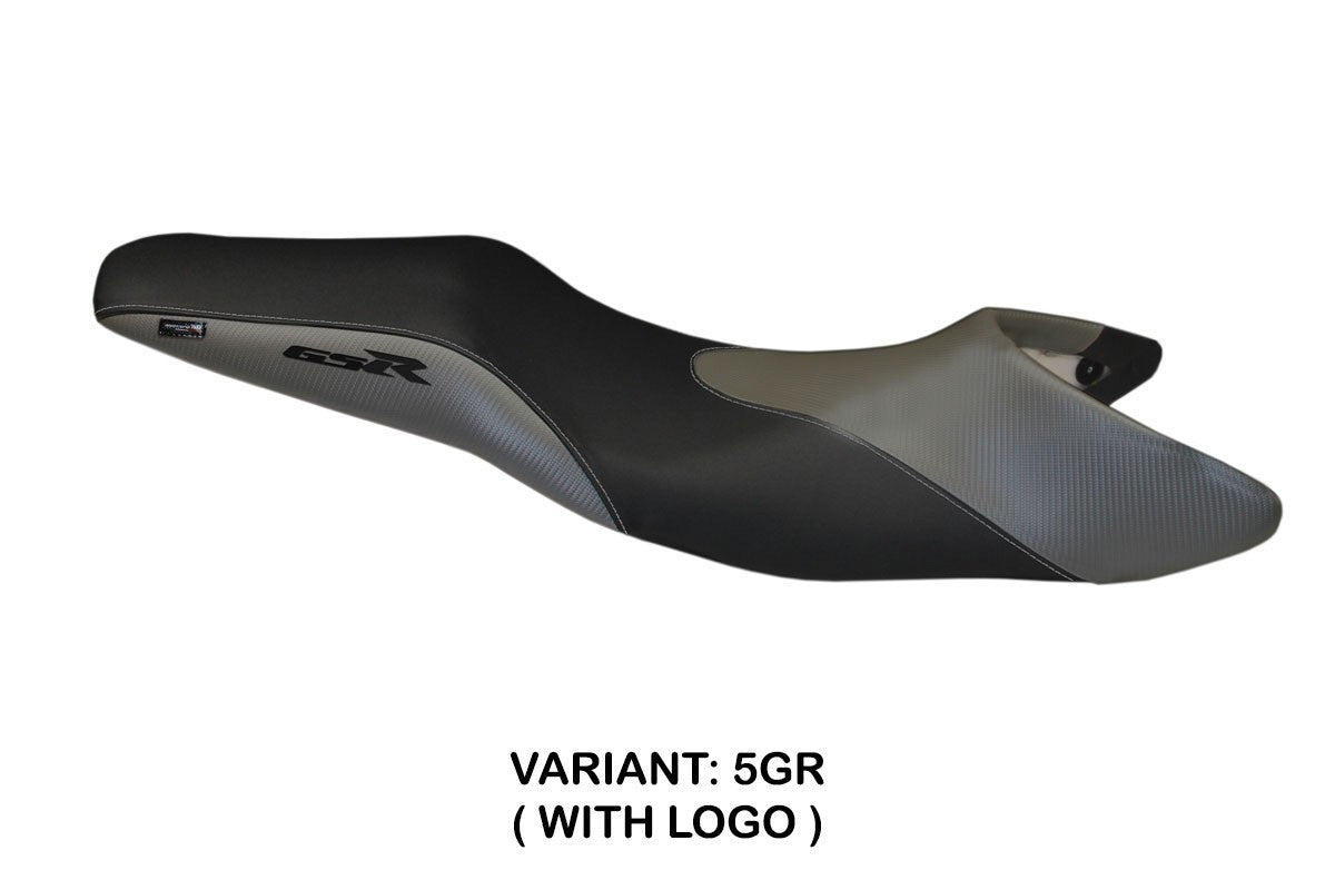 Seat cover compatible - Suzuki GSR 600 2006 - 2011 - mod Mauro Carbon Color