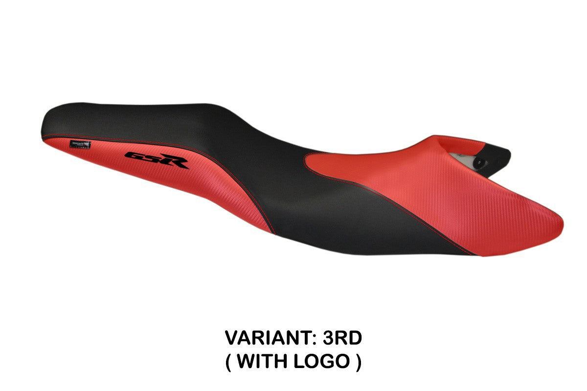 Seat cover compatible - Suzuki GSR 600 2006 - 2011 - mod Mauro Carbon Color