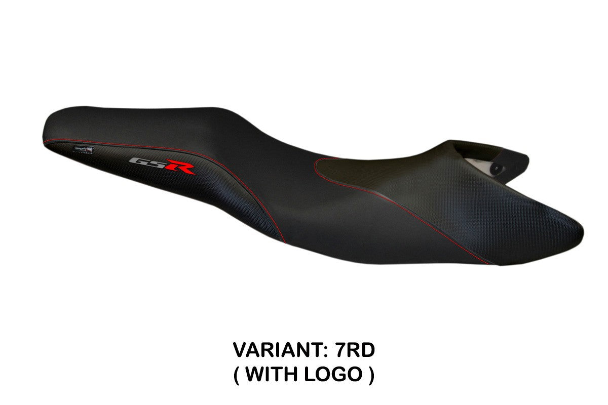 Seat cover compatible - Suzuki GSR 600 2006 - 2011 - mod Mauro Carbon Color