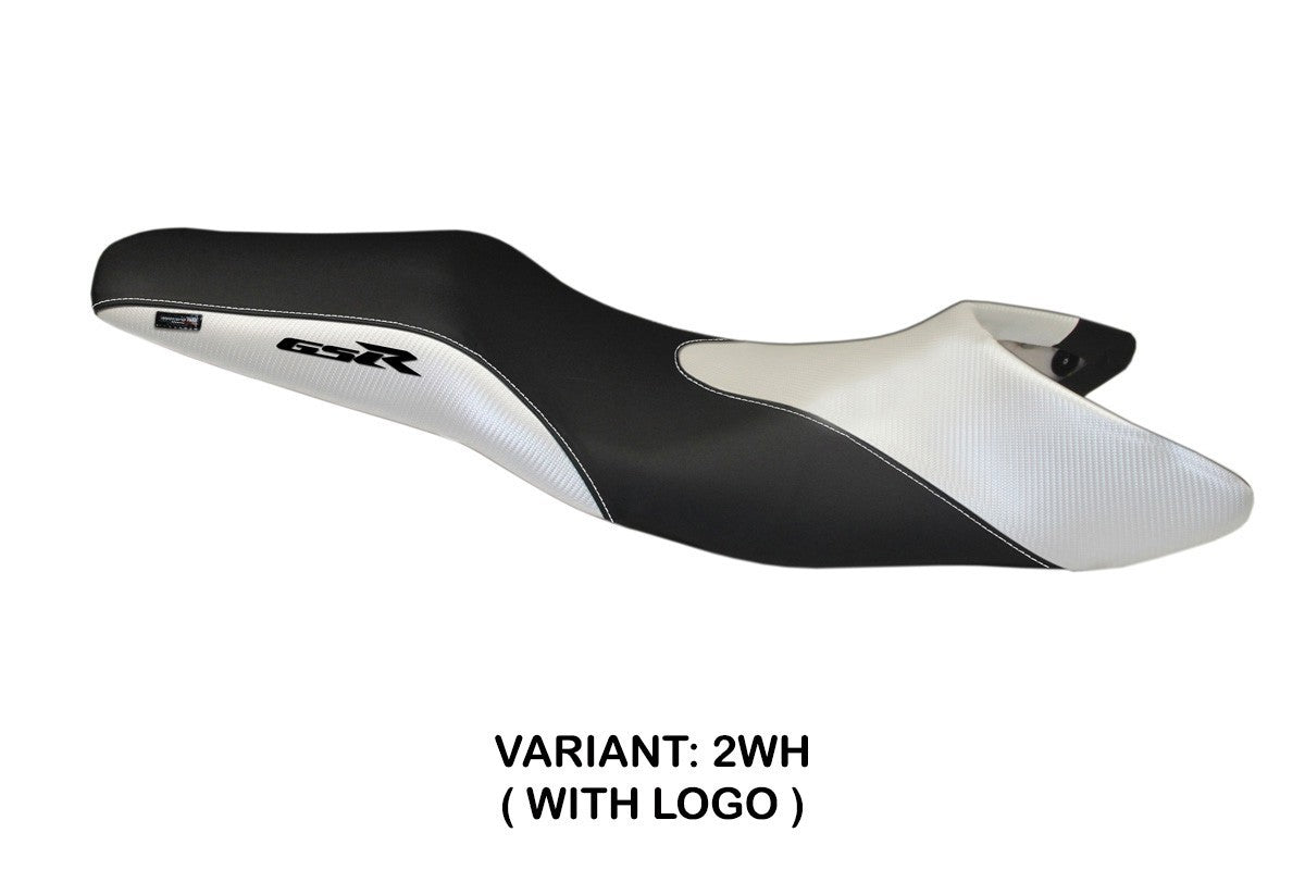 Seat cover compatible - Suzuki GSR 600 2006 - 2011 - mod Mauro Carbon Color