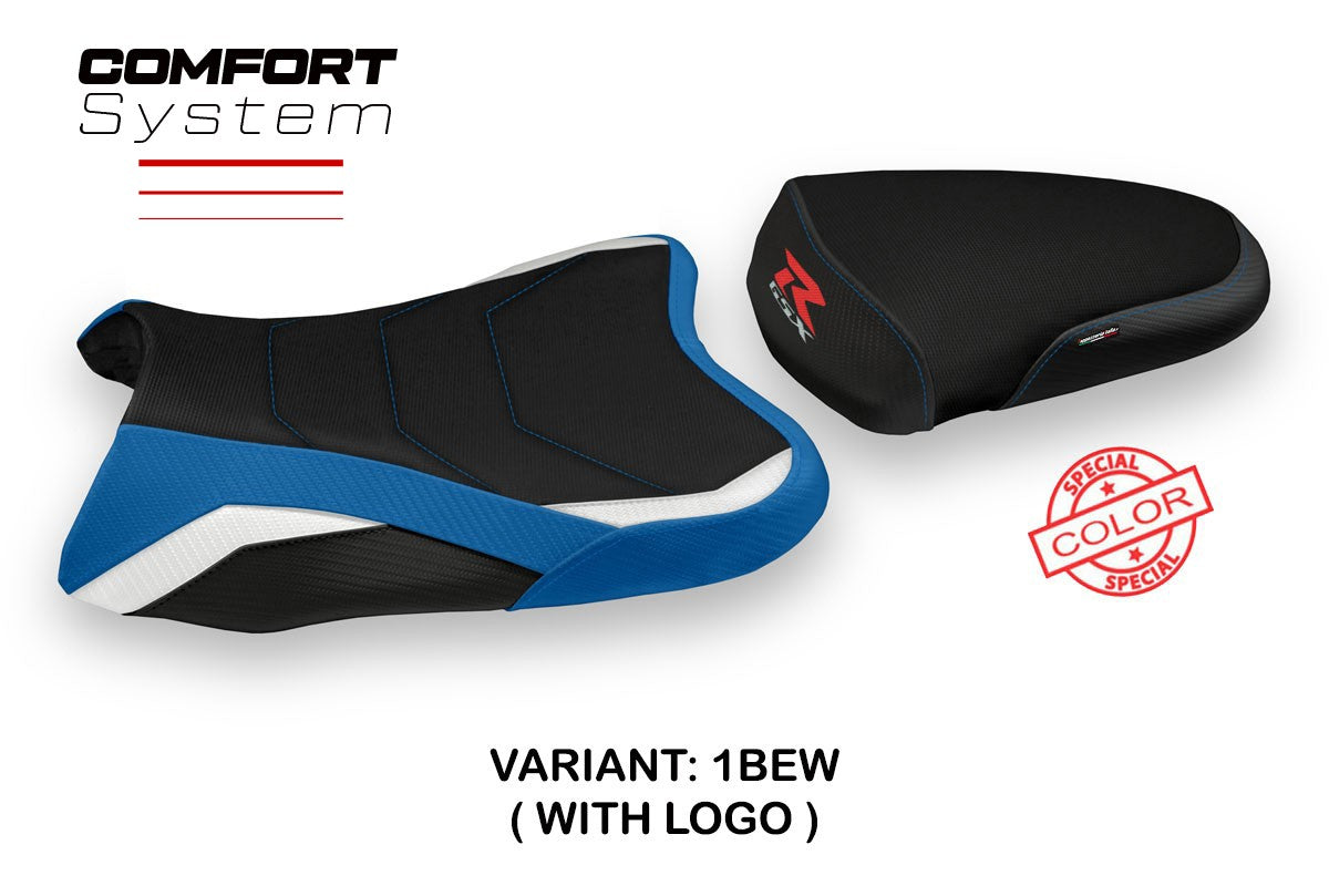 Seat cover compatible - Suzuki GSX R 1000 2007 - 2008 - mod Rabbi Special Color Comfort System