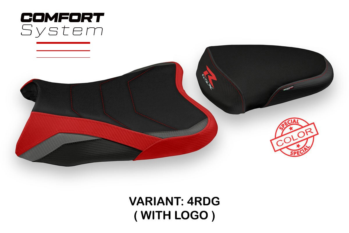 Seat cover compatible - Suzuki GSX R 1000 2007 - 2008 - mod Rabbi Special Color Comfort System
