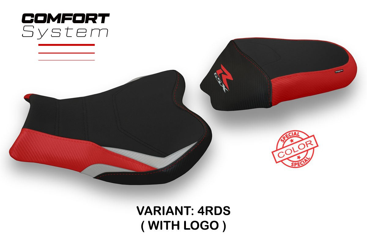 Seat cover compatible - Suzuki GSX R 1000 2009 - 2016 - mod Itri Special Color 2 Comfort System
