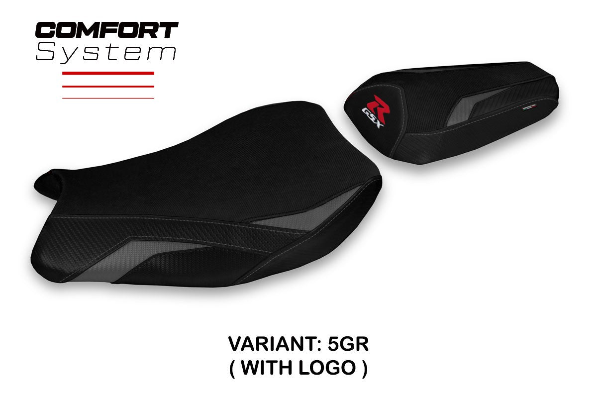 Seat cover compatible - Suzuki GSX R 1000 2017 - 2023 - mod Paceco Comfort System