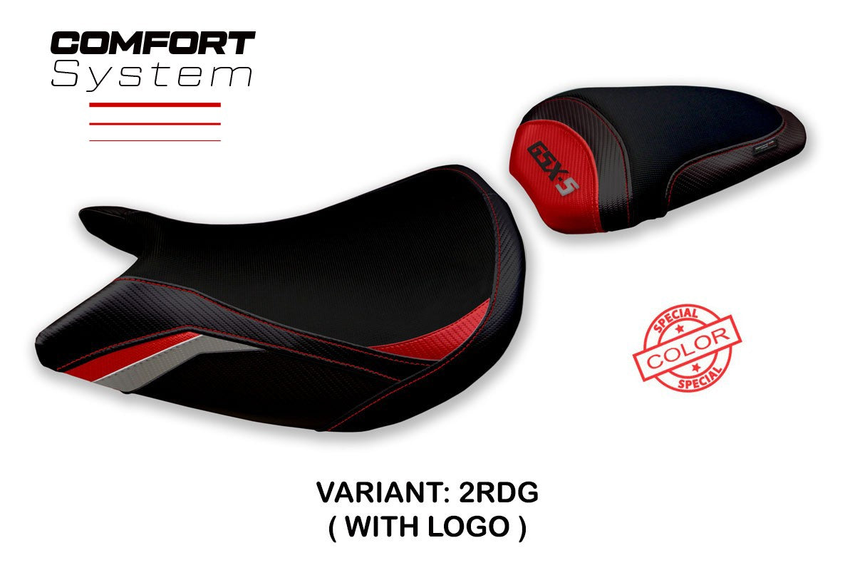 Seat cover compatible - Suzuki GSX S 1000 2015 - 2020 - mod Pahia Special Color Comfort System