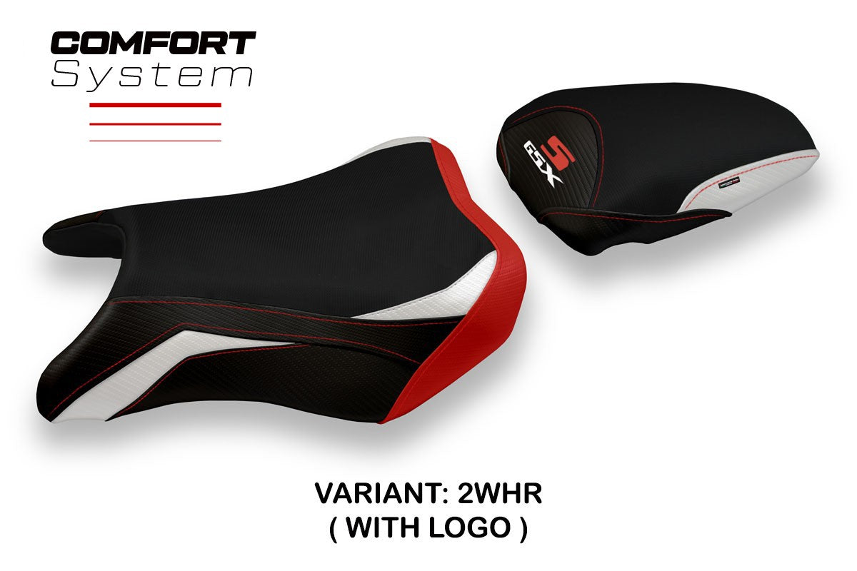 Seat cover compatible - Suzuki GSX S 750 2017 - 2021 - mod Hokota Special Color Comfort System