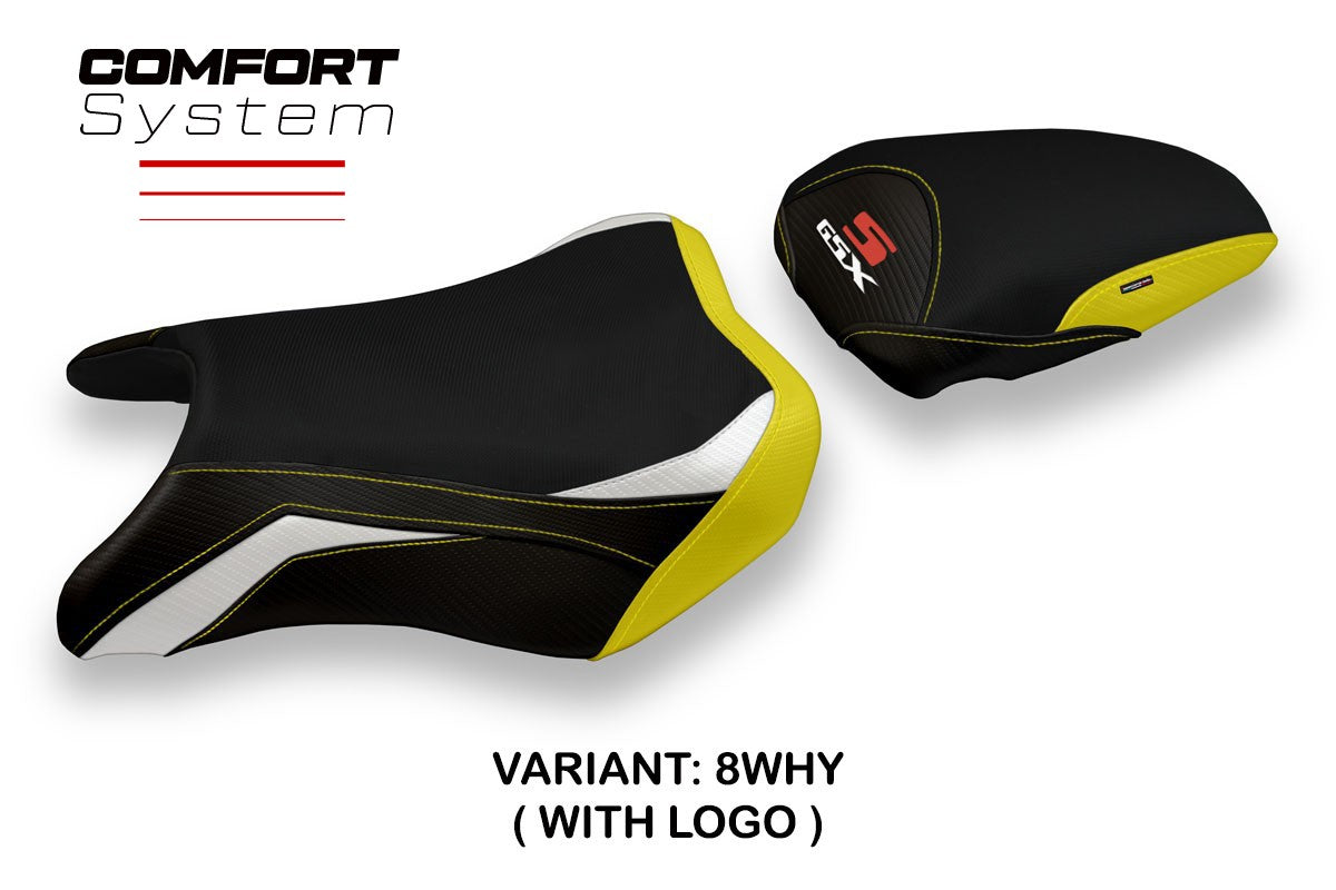 Seat cover compatible - Suzuki GSX S 750 2017 - 2021 - mod Hokota Special Color Comfort System