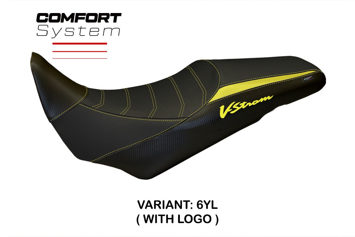 Seat cover compatible - Suzuki V-Strom 1000 2014 - 2019 - mod Palermo Comfort System